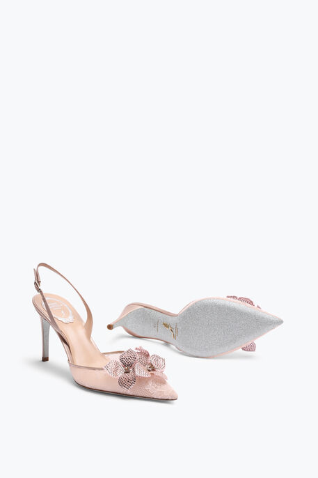 Floriane Powder Pink Slingback 80 Floriane Powder Pink Slingback 80