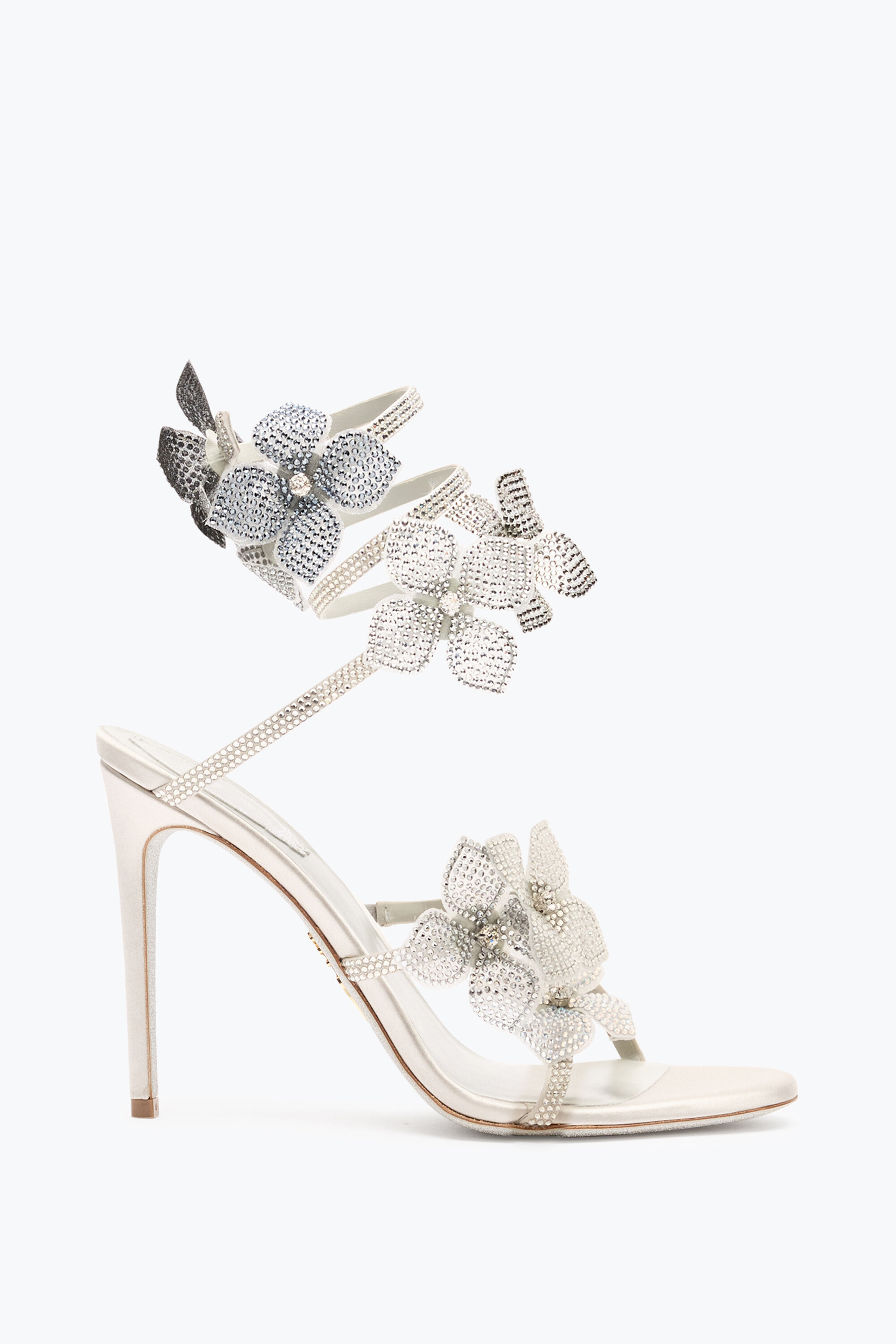 レネカオヴィラ フラワー ヒール サンダル オーガンジー 花 34 22cm Women's Floriane | Rene Caovilla®