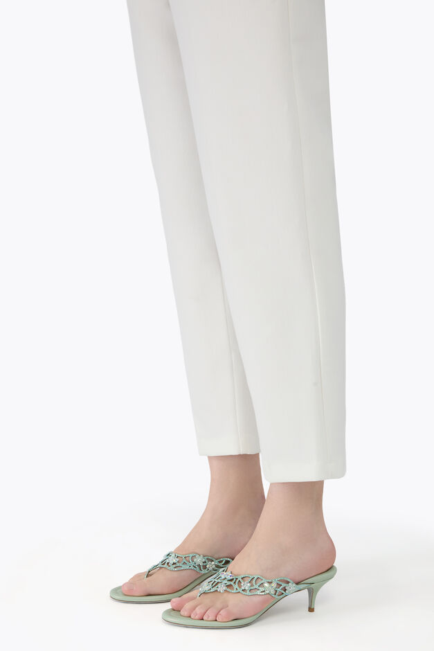 EDEN MINT GREEN THONG MULE 50