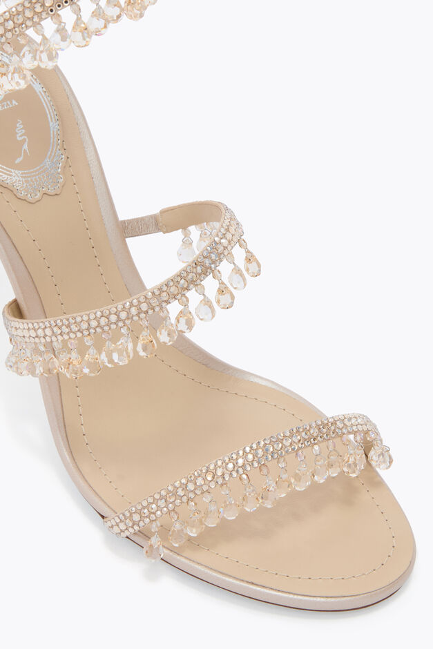 CHANDELIER CHAMPAGNE SANDAL 80