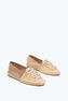 EDEN GOLD ESPADRILLES WITH CRYSTALS 10