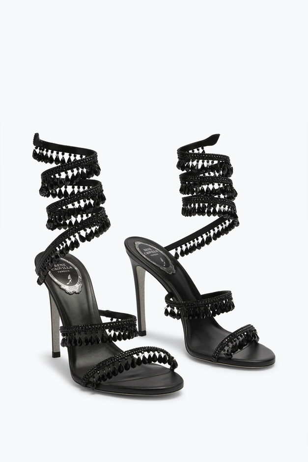 CHANDELIER BLACK SANDAL 105 CHANDELIER BLACK SANDAL 105