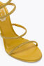 CLEO MUSTARD SATIN/GOLD BERYL STRASS SANDAL