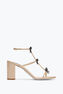 Caterina Honey And Black Sandal 80