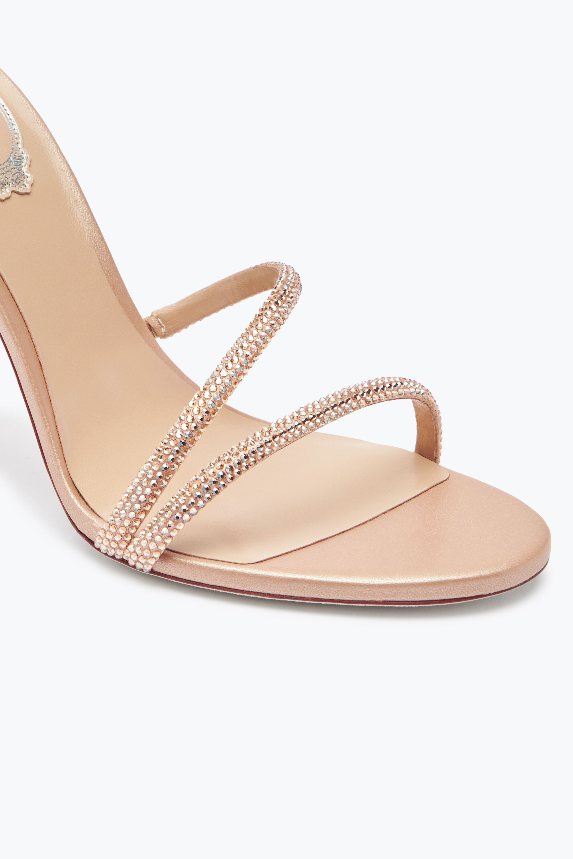 Caterina Honey Sandal With Crystals 105