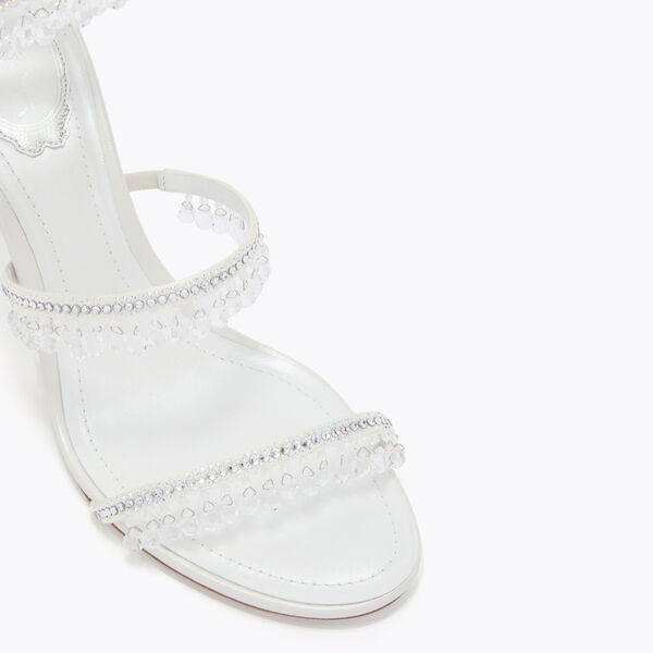 CHANDELIER WHITE SANDAL 80