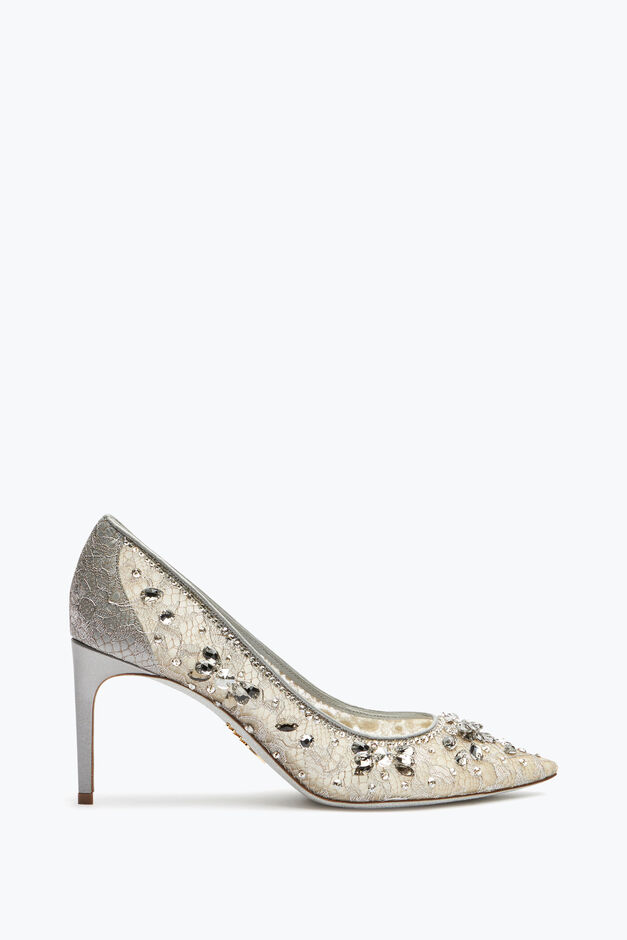 Cinderella Silver Pump 80 Cinderella Silver Pump 80