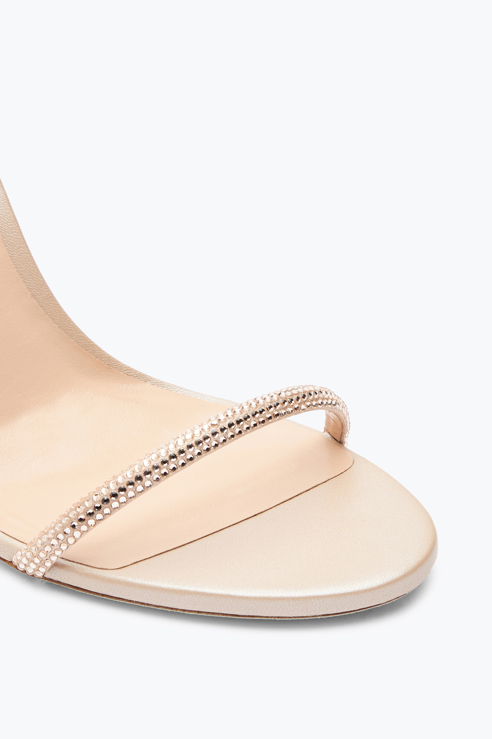 René Caovilla Ellabrita Crystal Blush Sandal 105