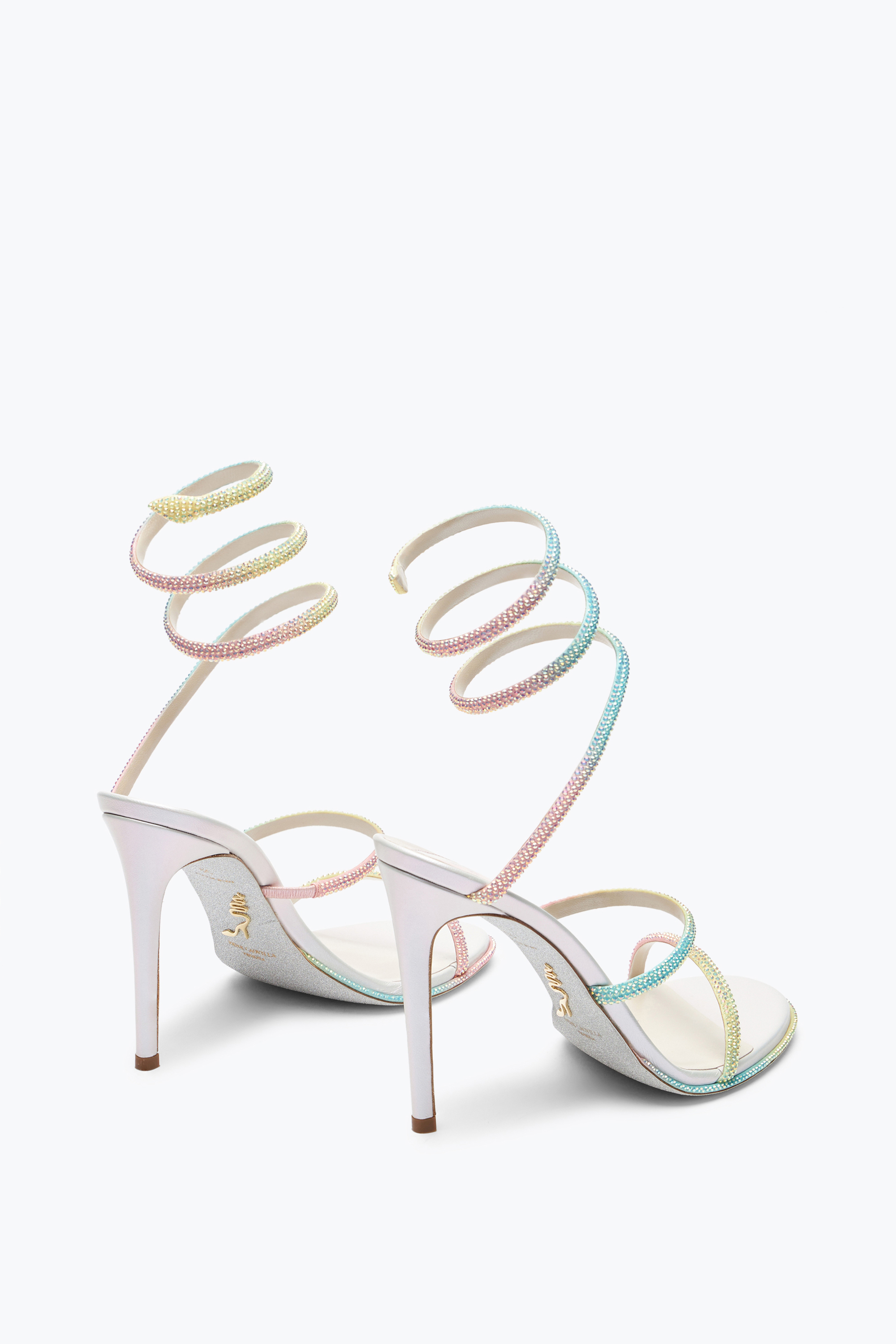 René Caovilla Cleo Burano Sandal With Crystals 105