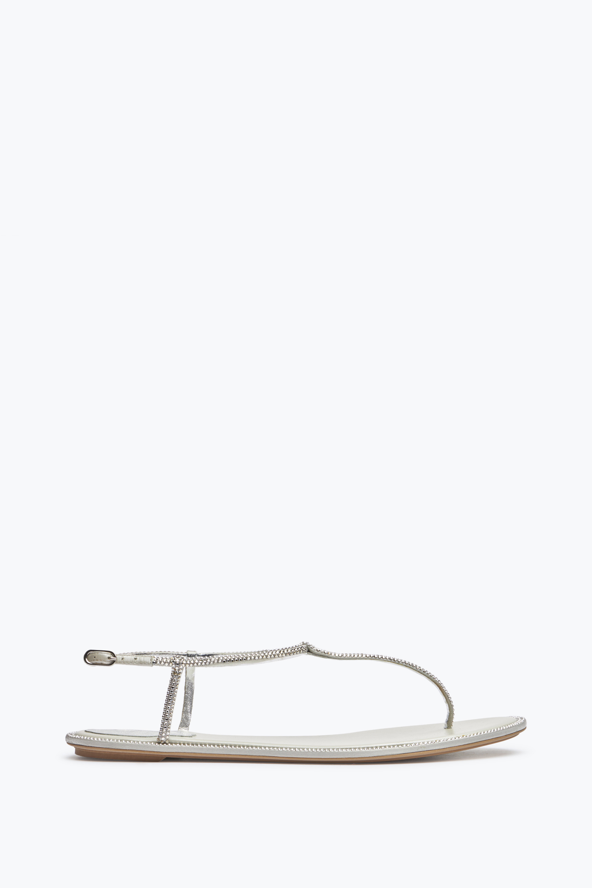 René Caovilla Flat Flip Flops Diana