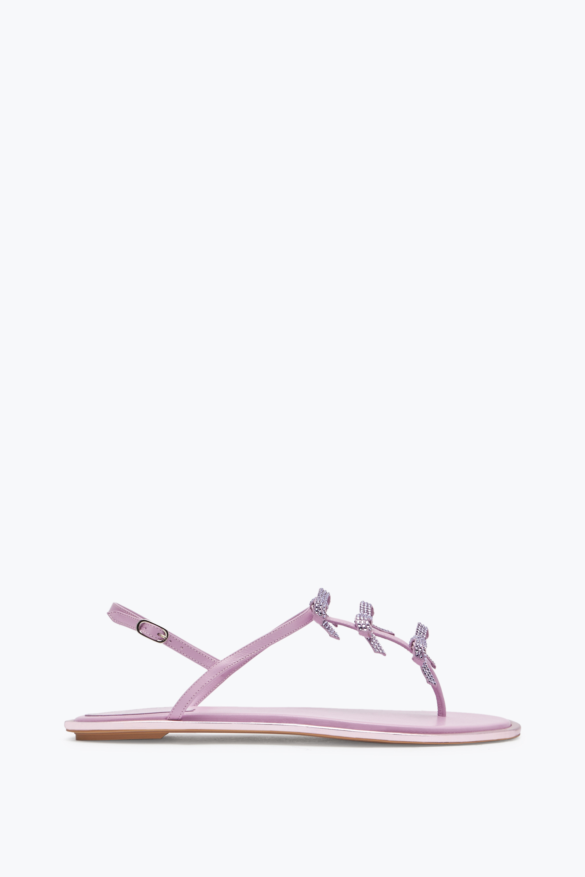 René Caovilla Diana Mauve Thong Sandal 10