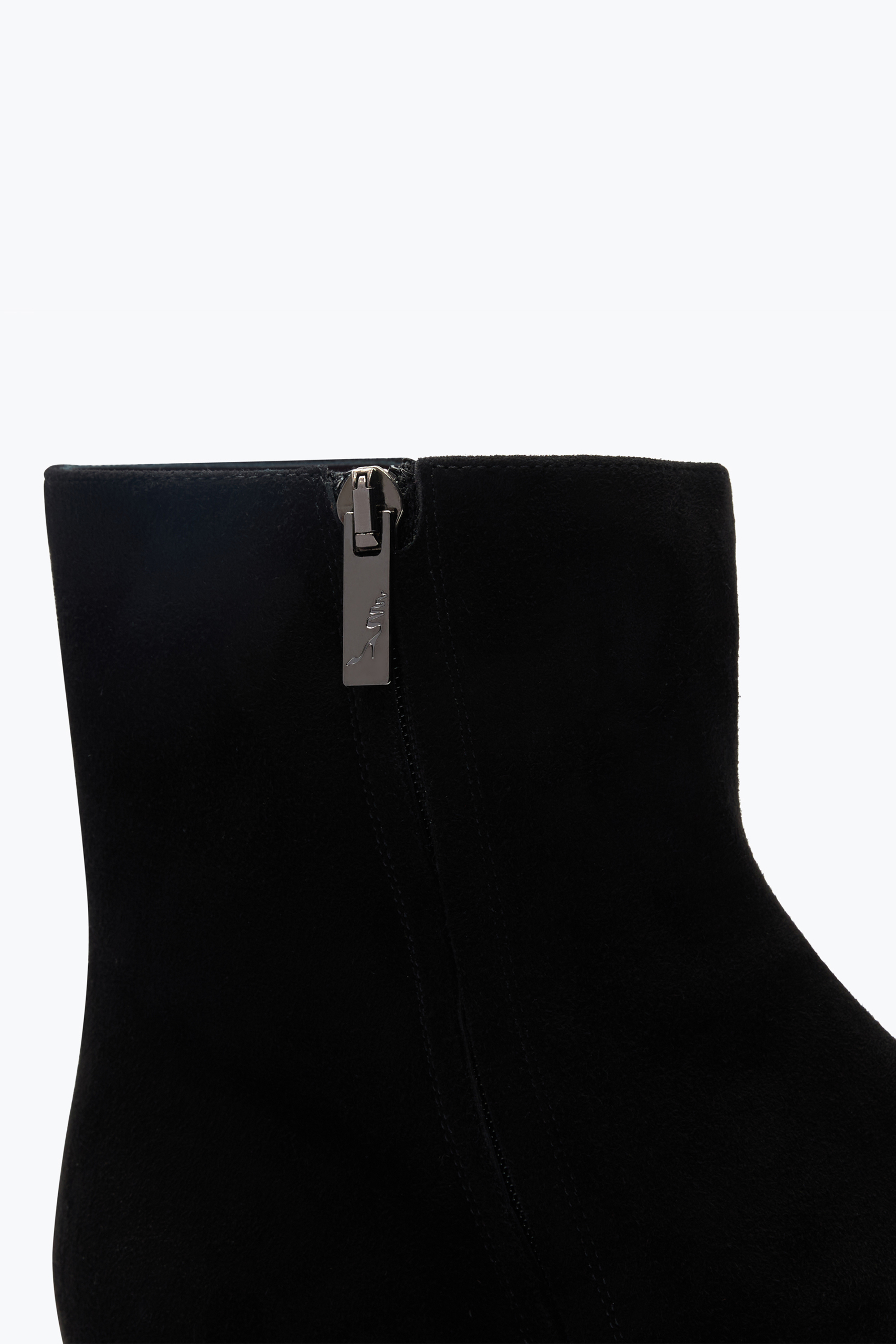 René Caovilla Bonnie Black Suede Bootie 40