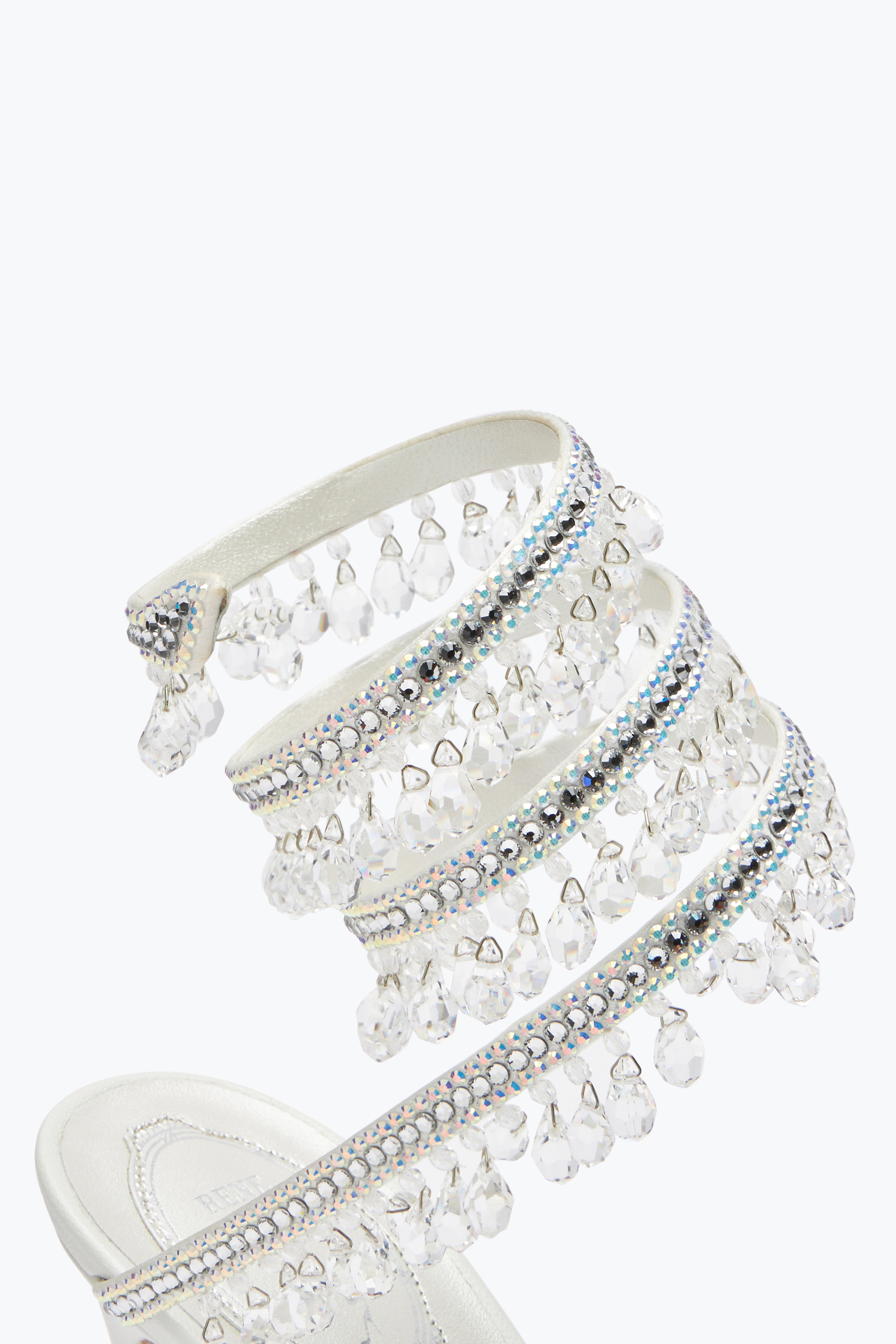 René Caovilla Heeled Sandal Rene Caovilla Woman Color White