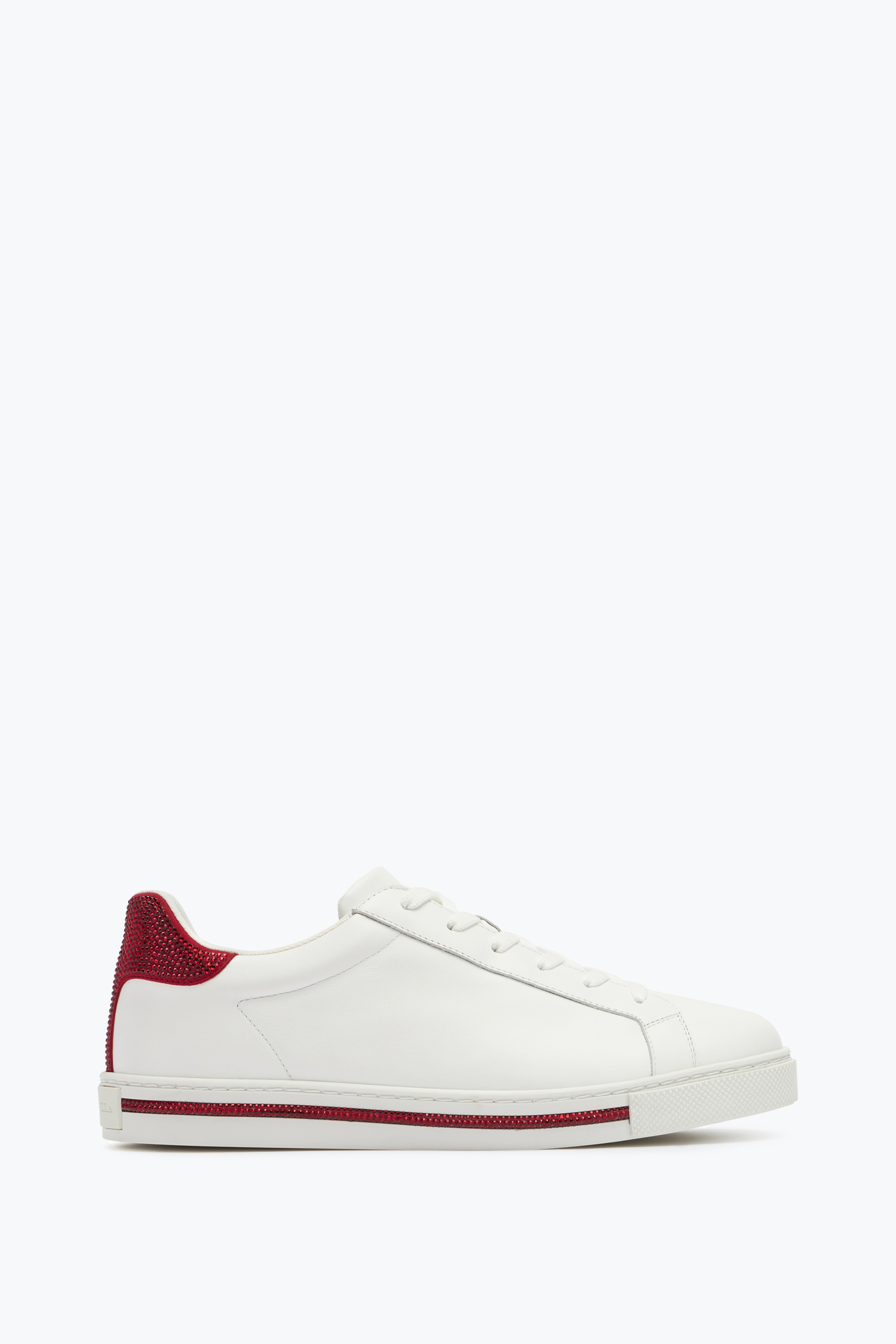 René Caovilla Xtra Crystal White-red Sneaker 15