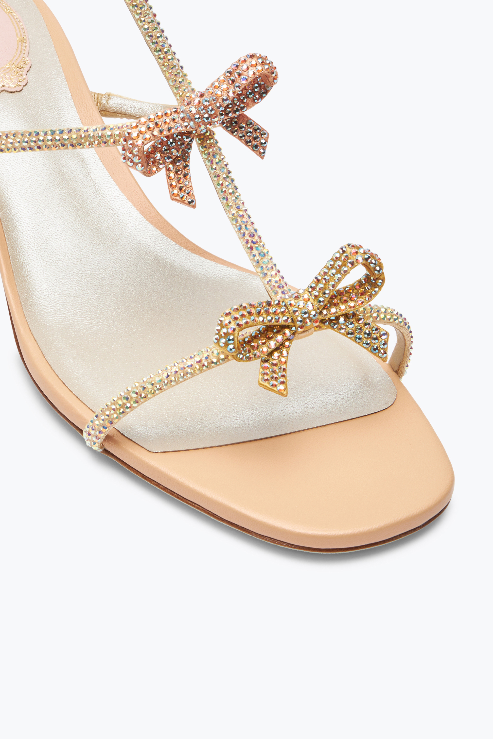 René Caovilla Caterina Peach Sandal 35