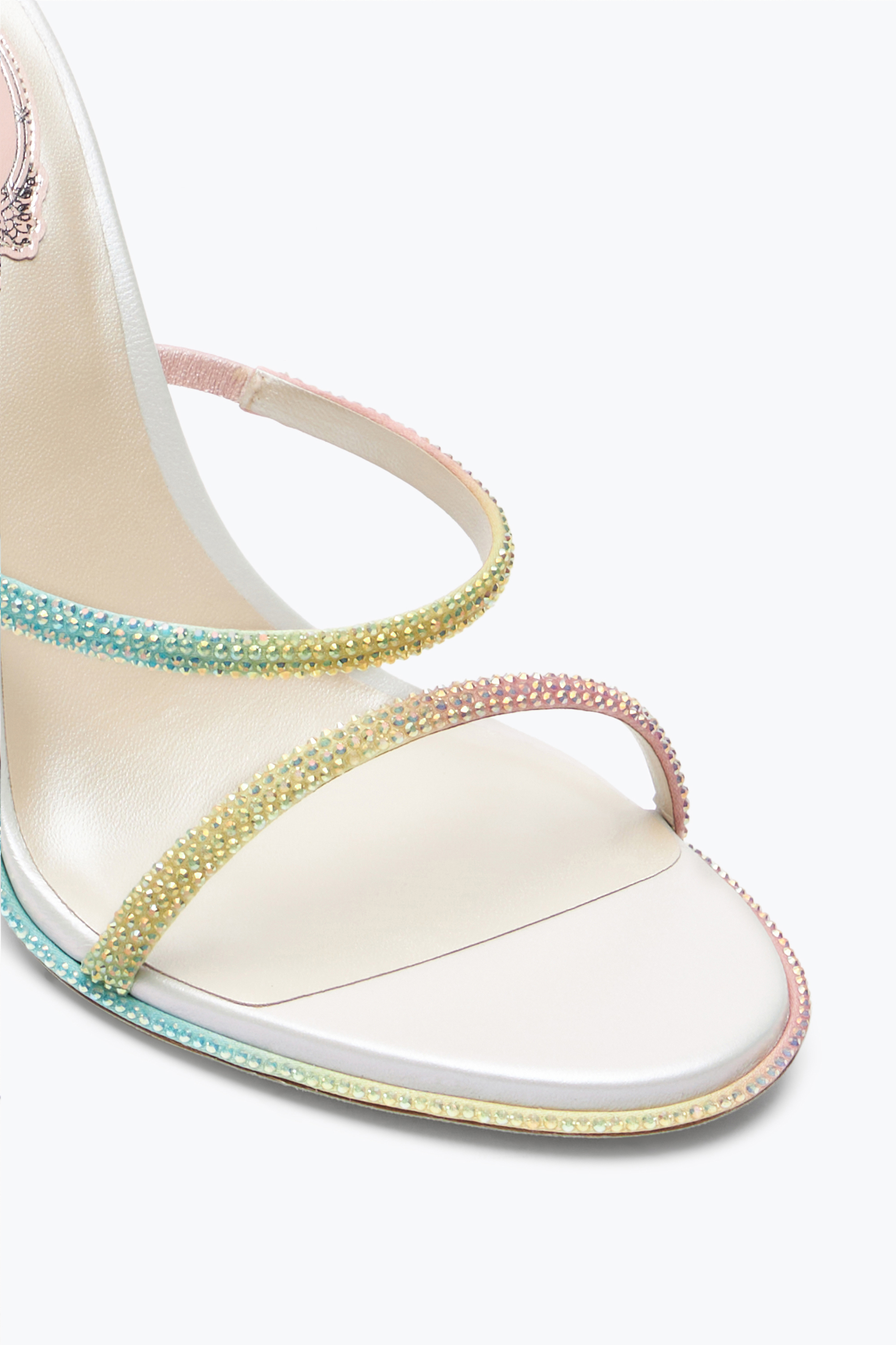 René Caovilla Cleo Burano Sandal With Crystals 105