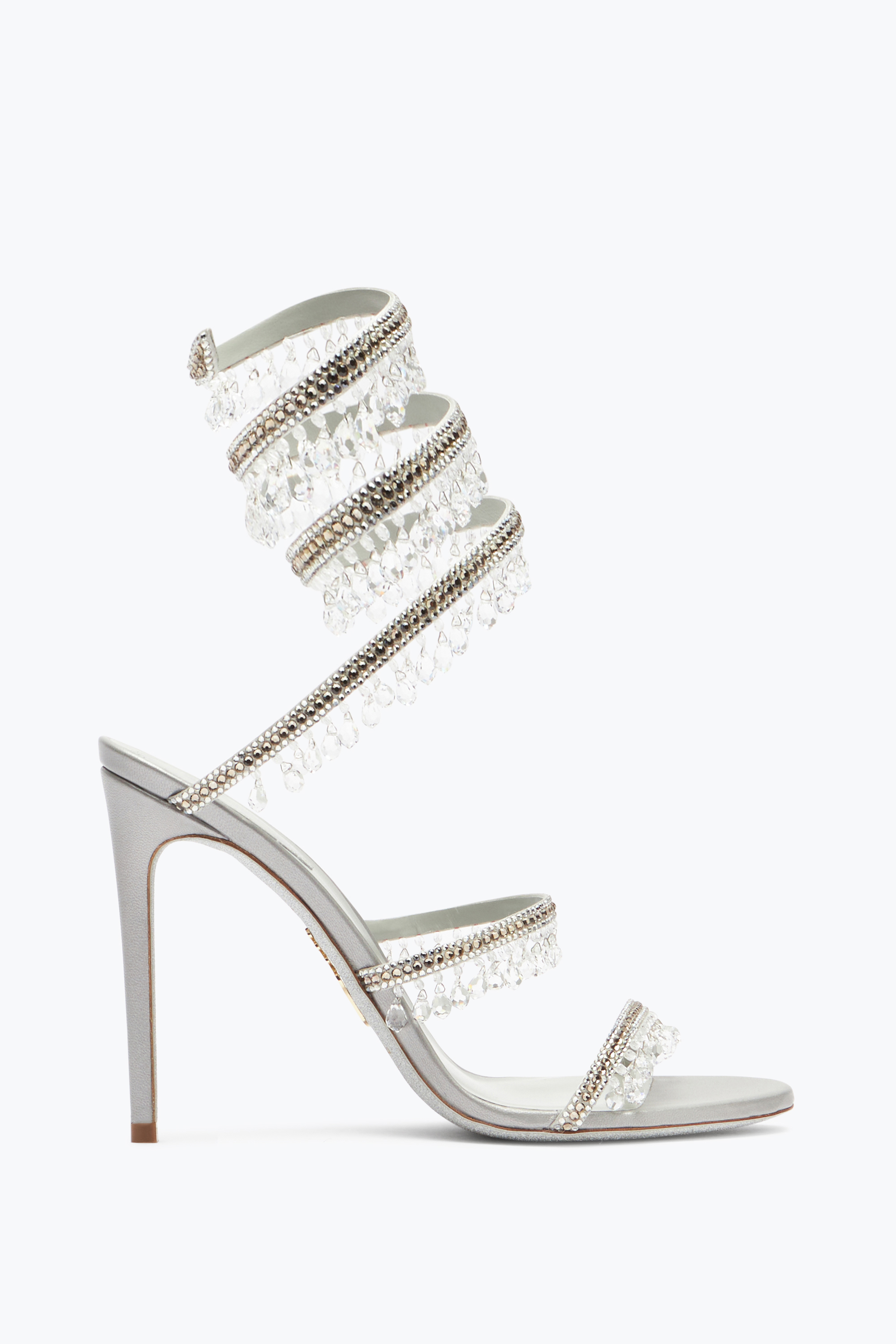 René Caovilla Heeled Sandal Rene Caovilla Woman Color White