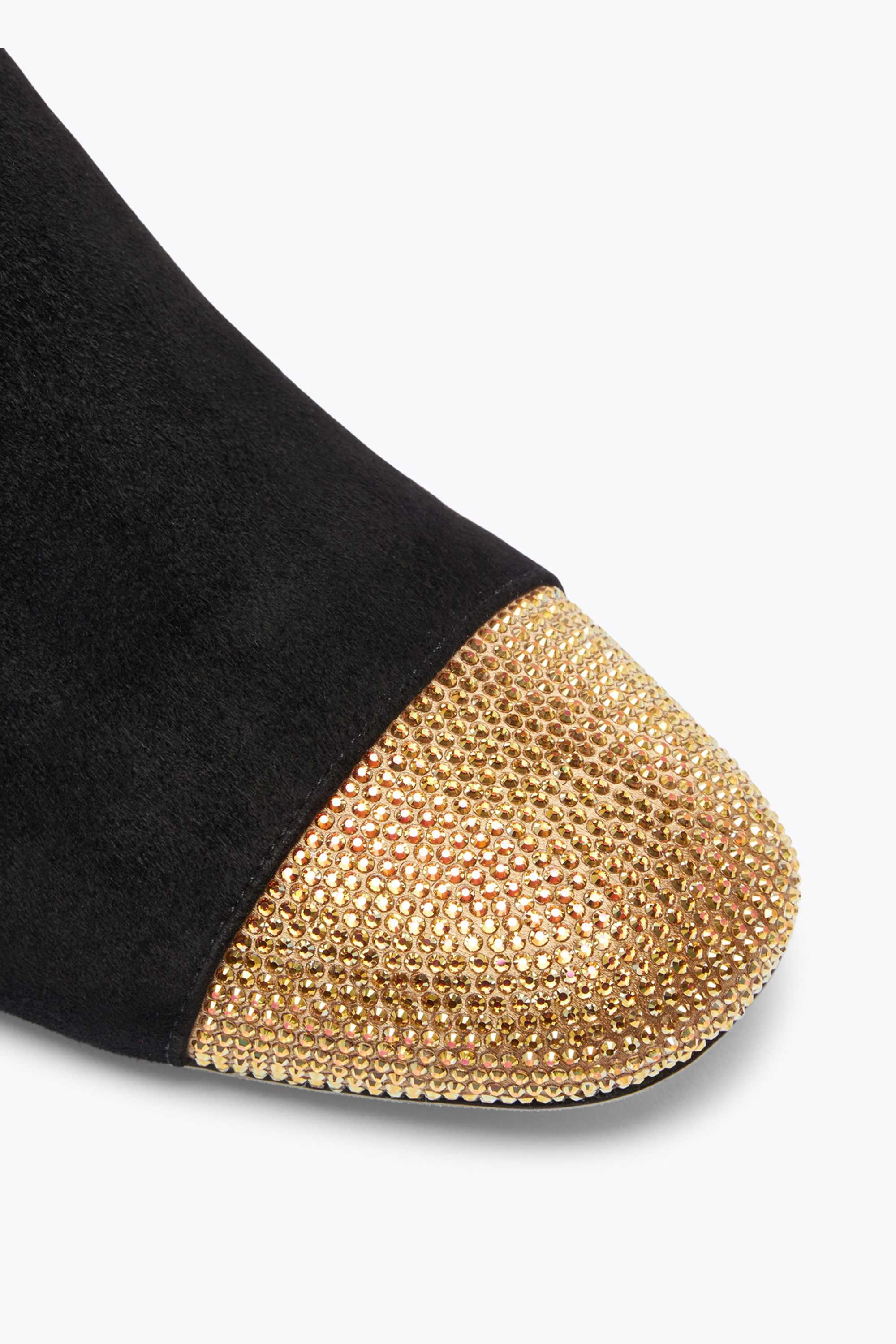René Caovilla 40mm Rhinestone-embellished Suede Boots