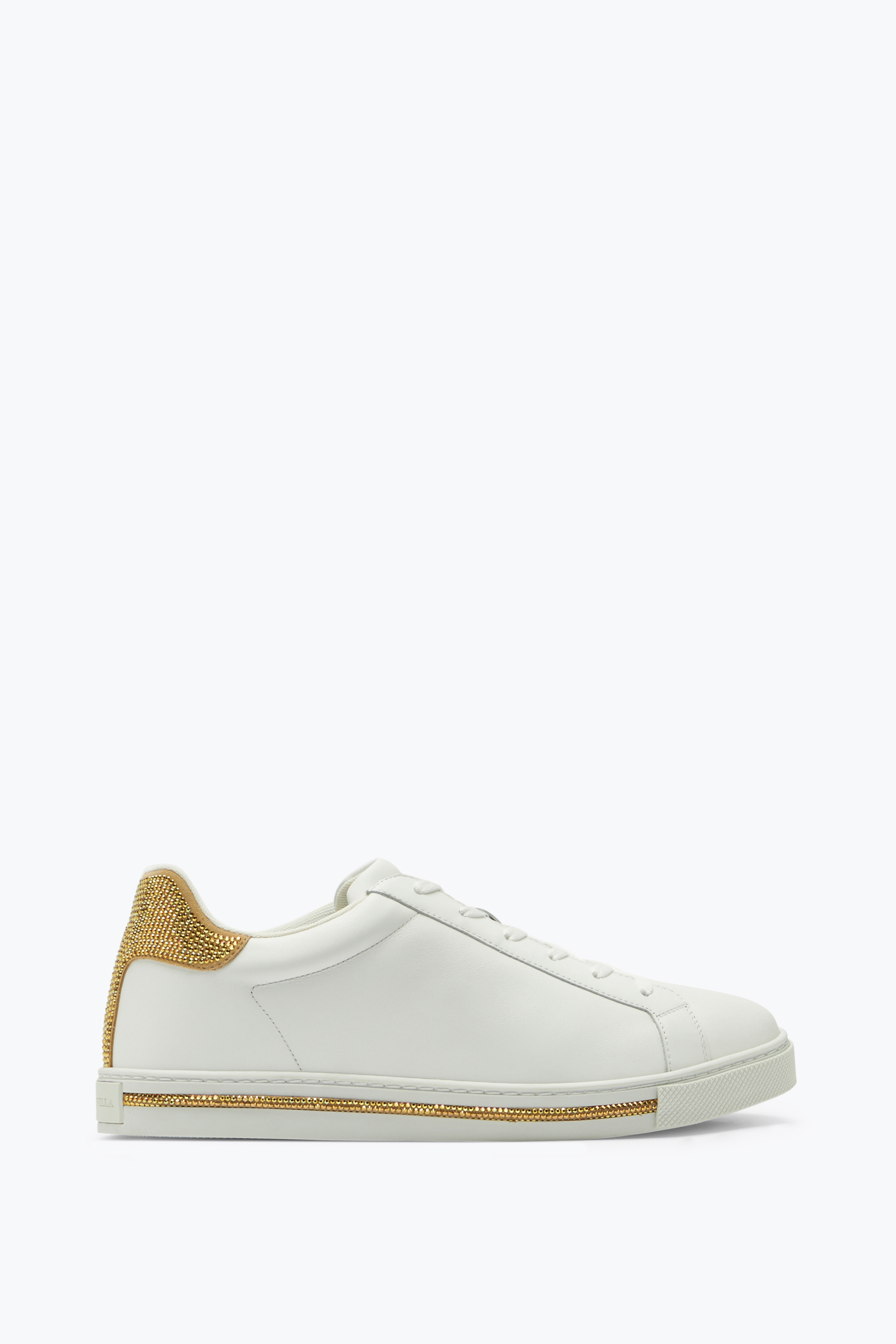 René Caovilla Xtra Crystal White-gold Sneaker 15