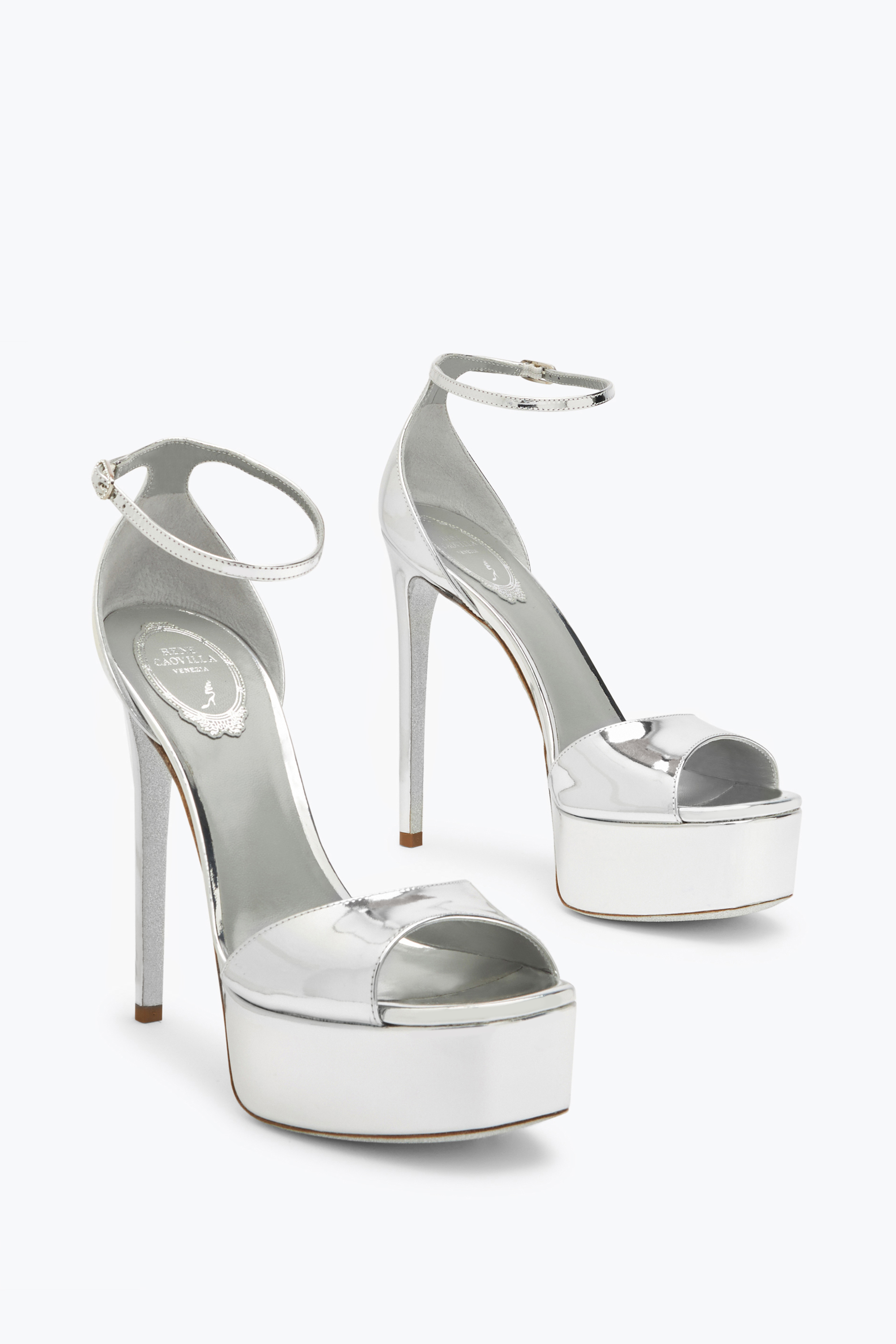 René Caovilla 135mm Platform Sandals