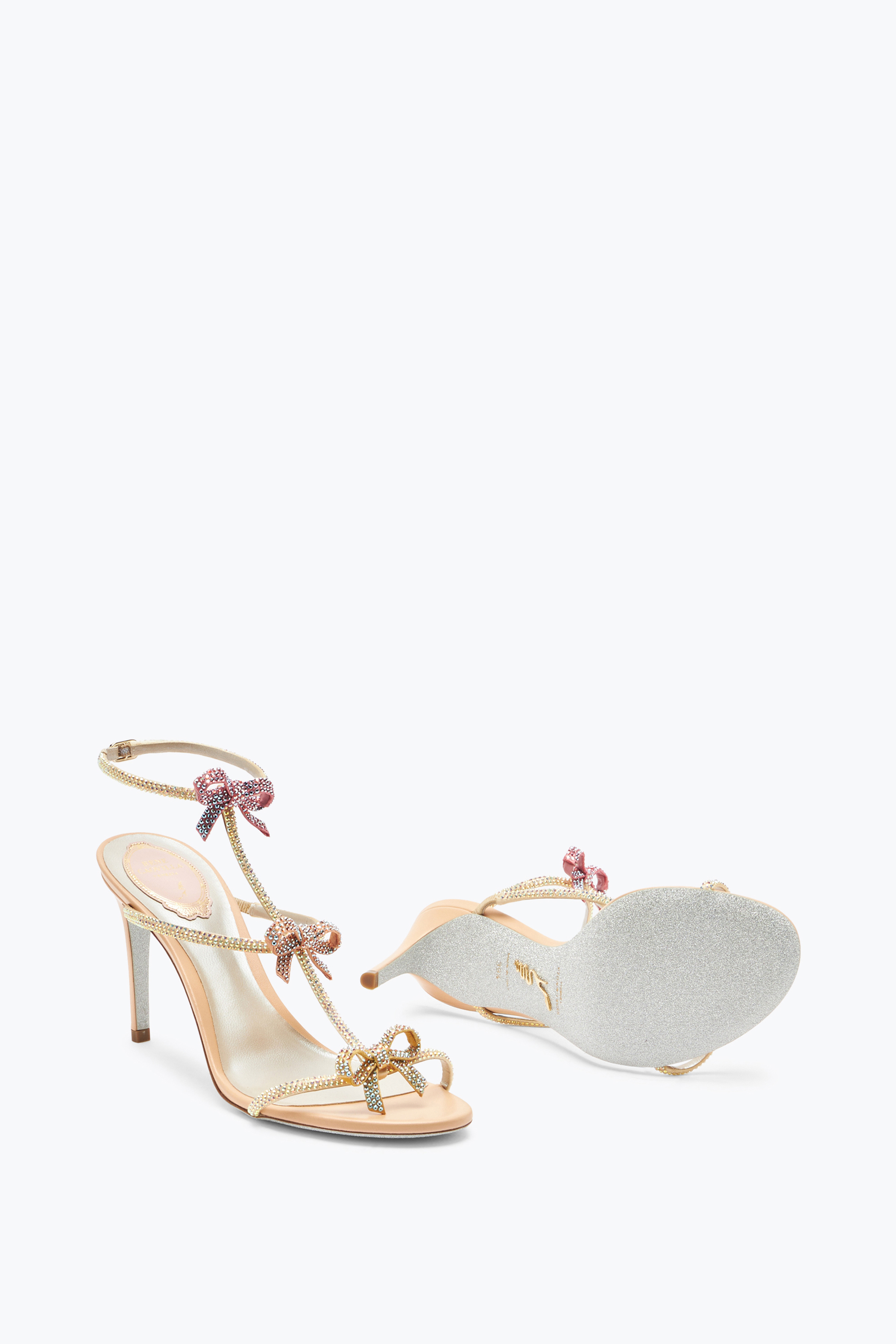 René Caovilla Jeweled Sandals Caterina 80
