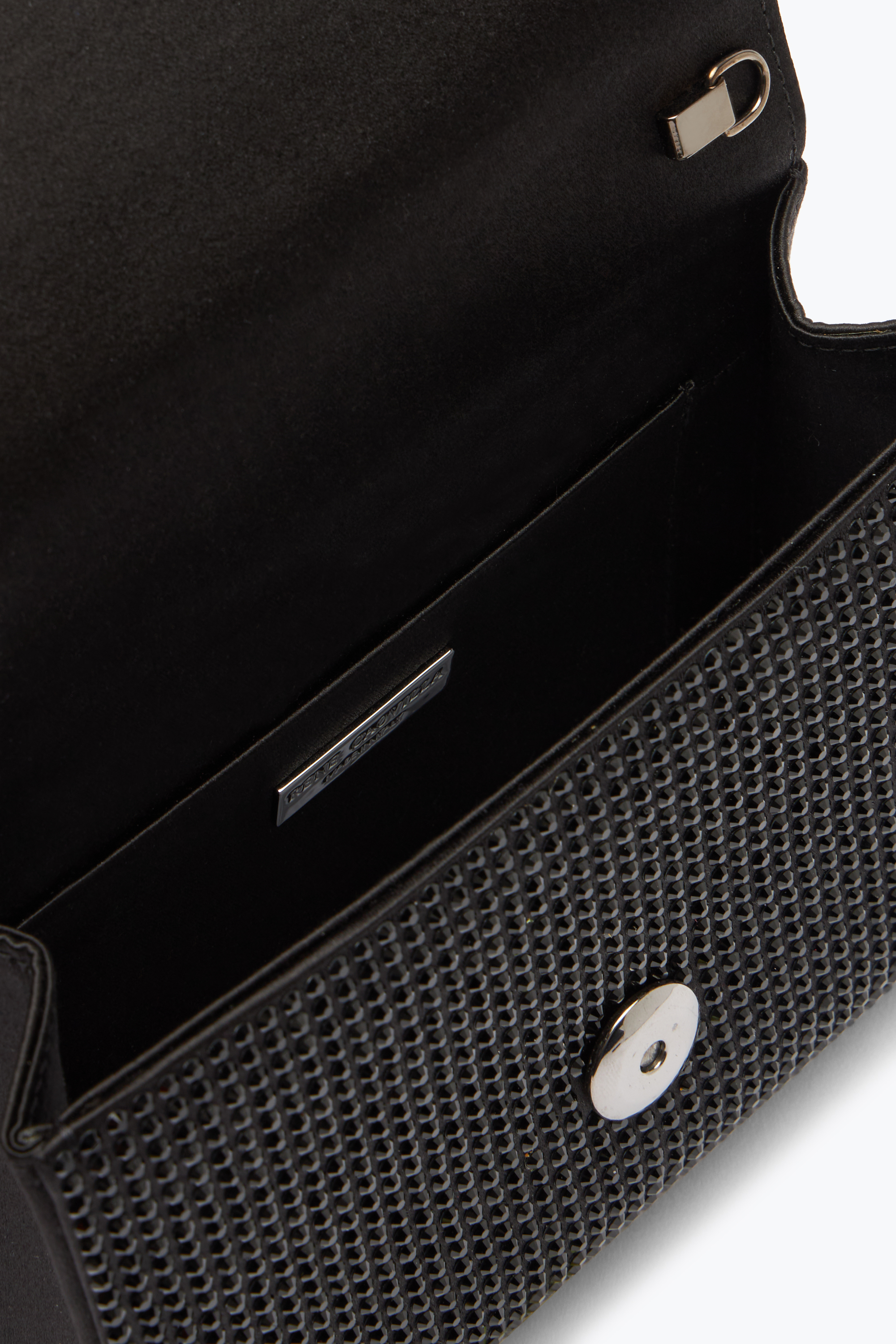 René Caovilla Black Clutch Bag Kamila