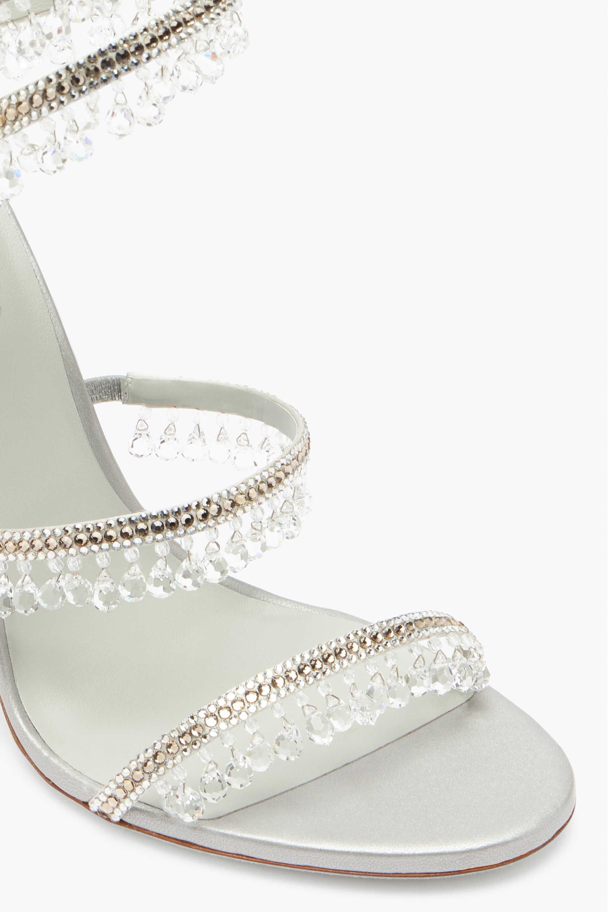 René Caovilla Heeled Sandal Rene Caovilla Woman Color White