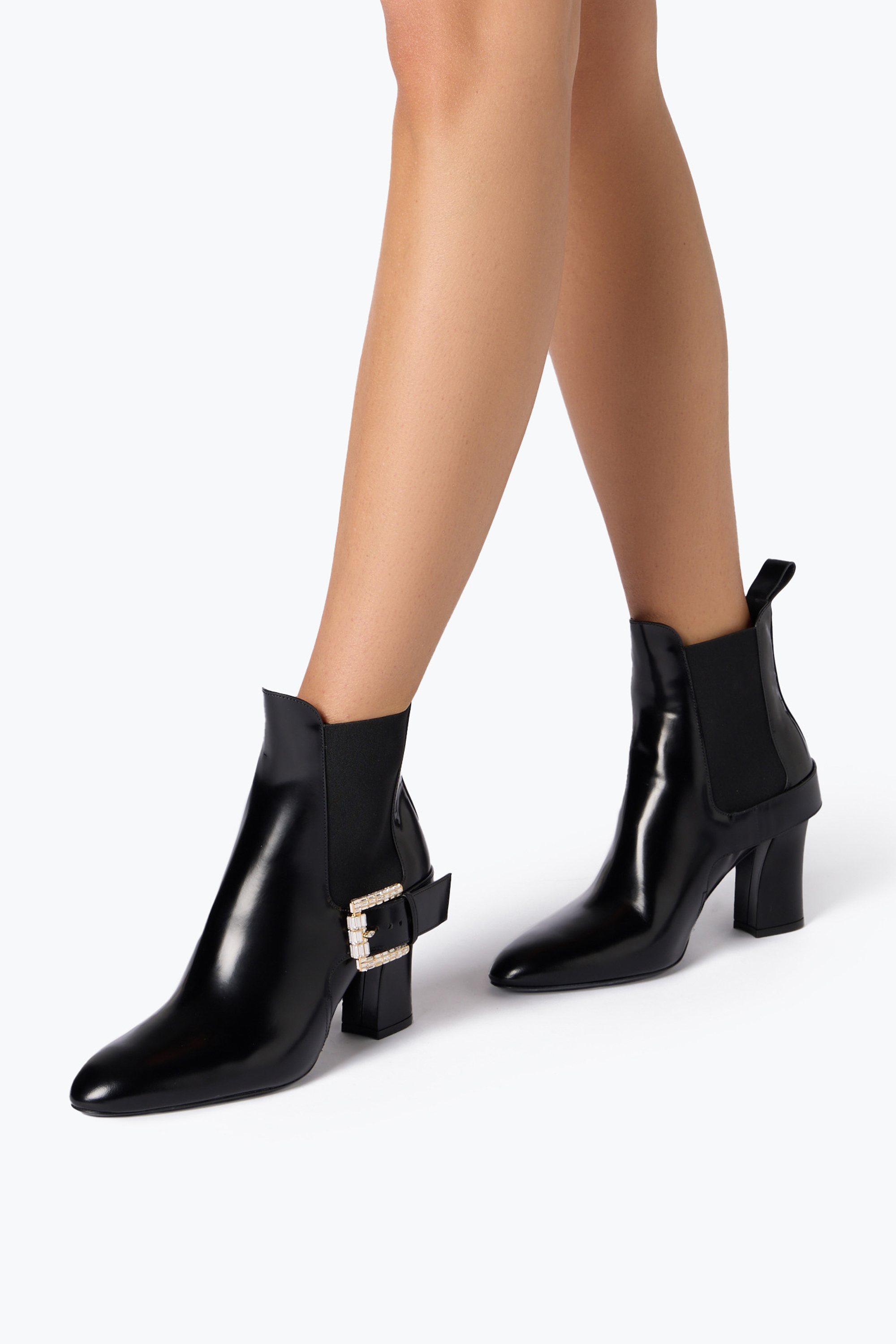 René Caovilla Martha Black Bootie 80