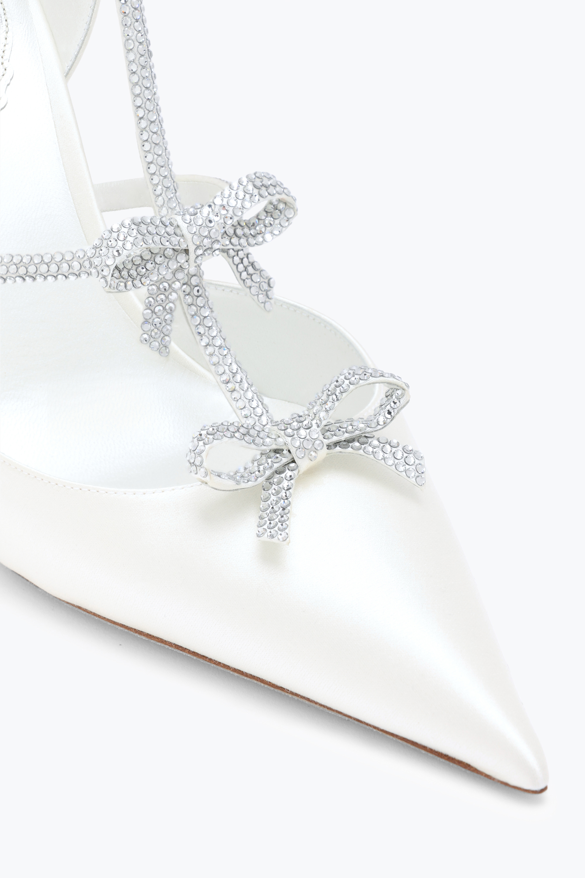 René Caovilla Caterina Ivory Slingback 105