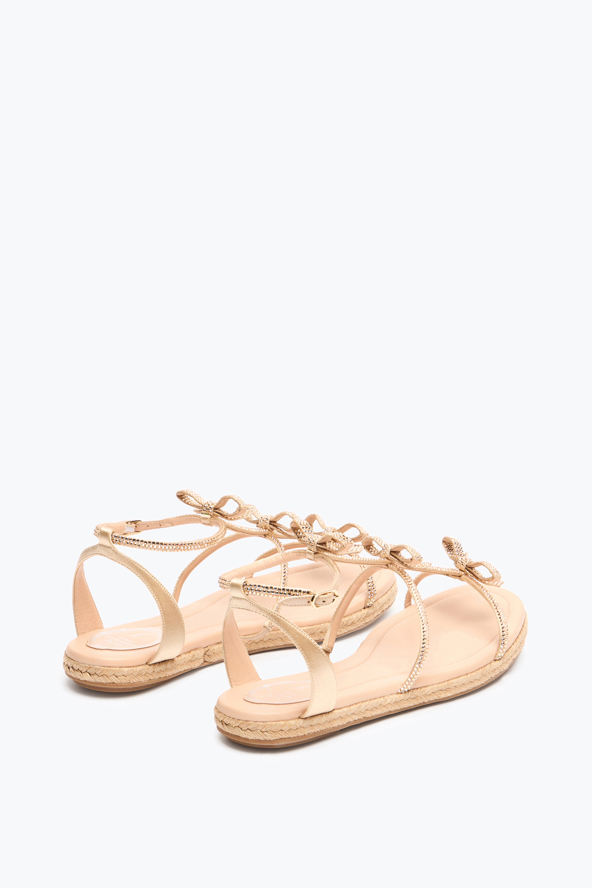 René Caovilla Caterina Nude Flatform Sandal 10
