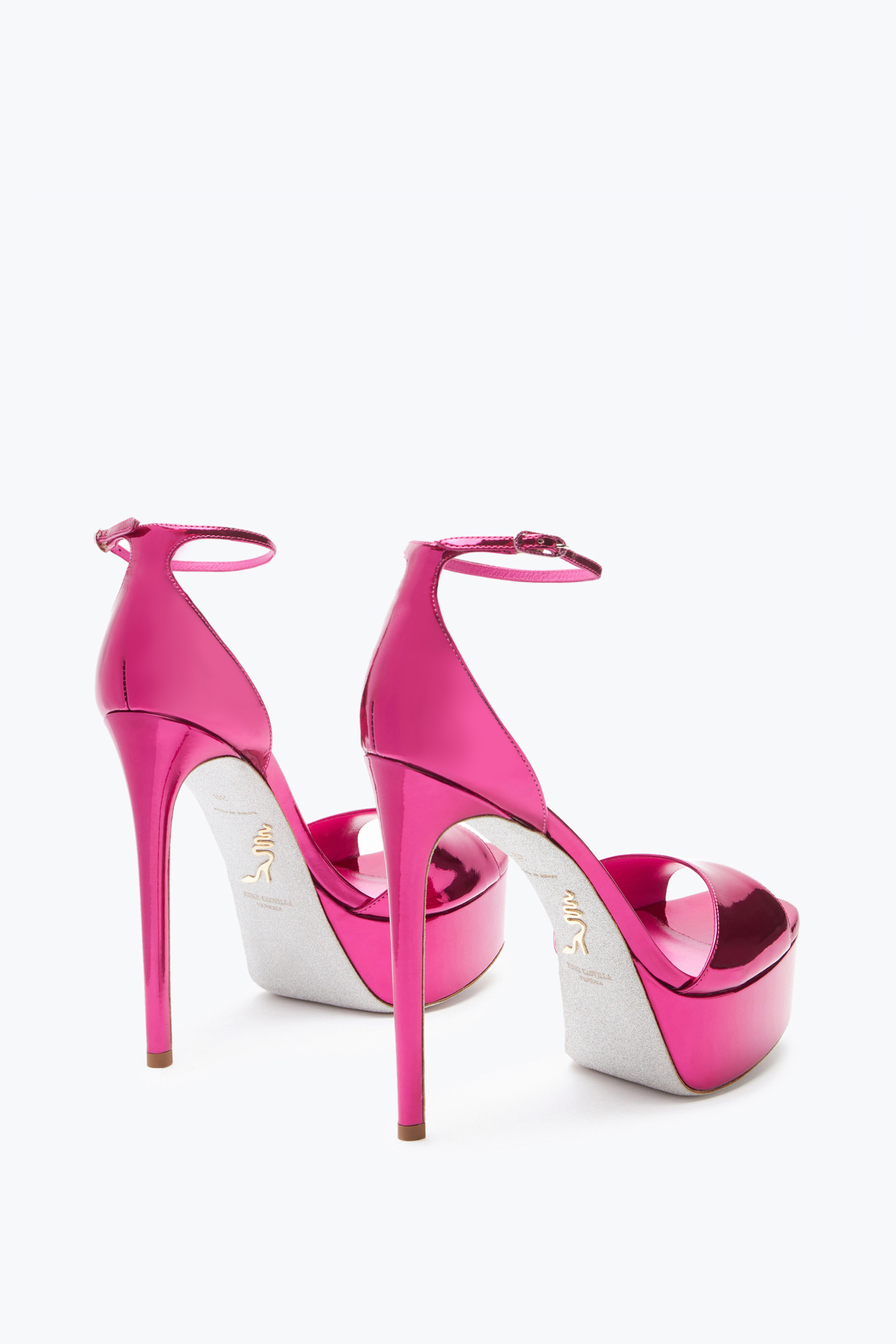 René Caovilla Anastasia Fuchsia Sandal 130