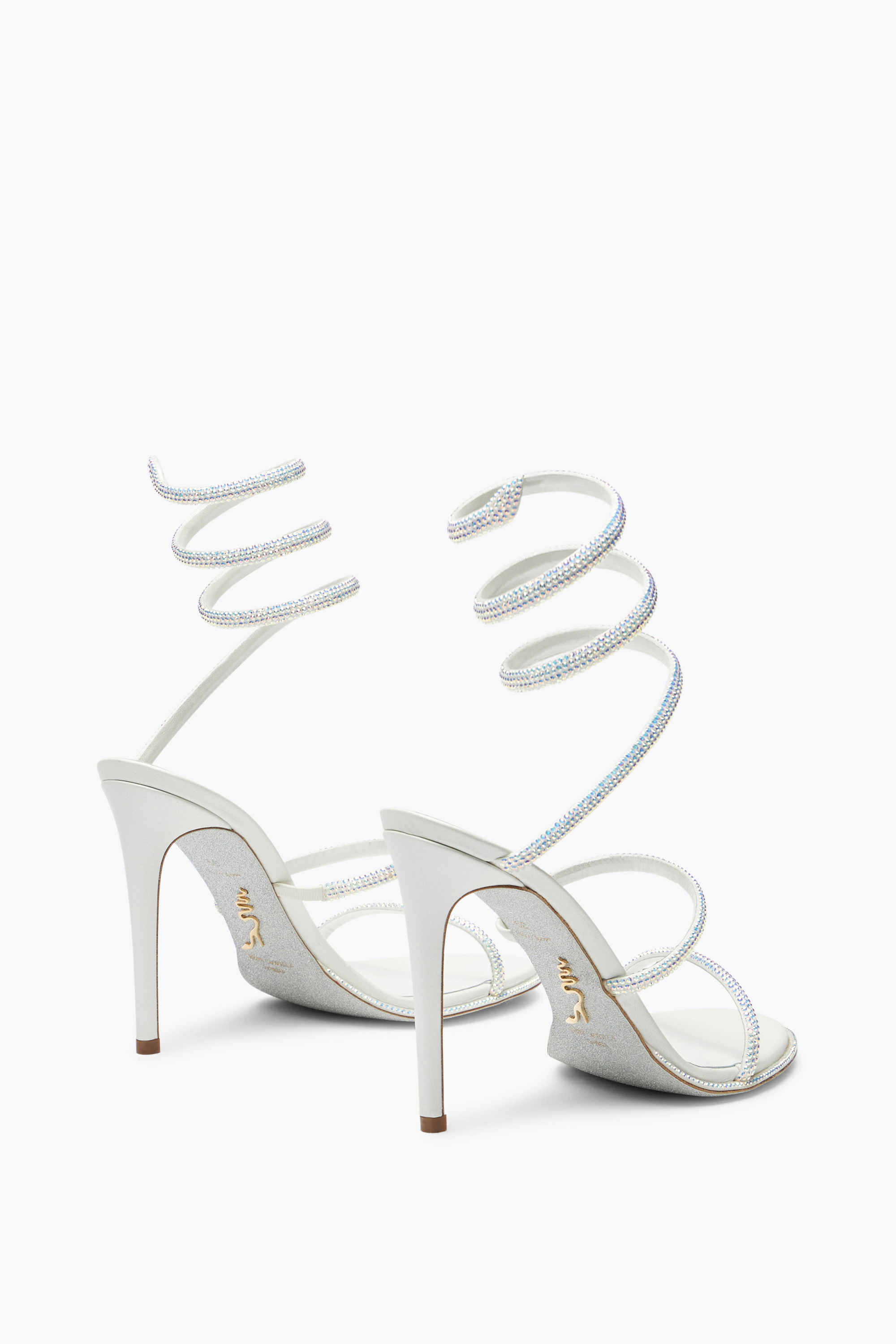 René Caovilla Sandals With Rhinestones Cleo