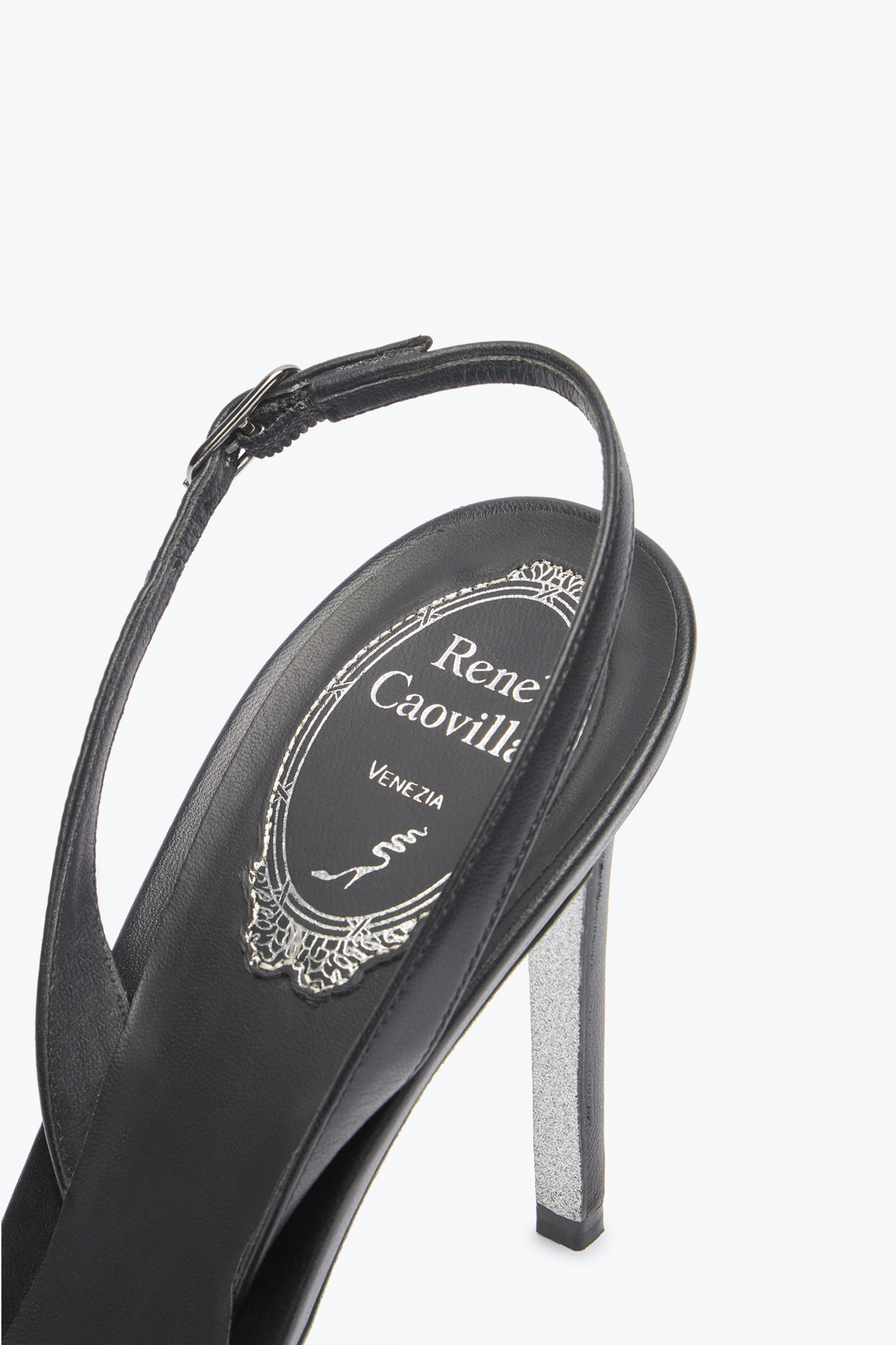 René Caovilla High-heeled Shoes With Diamond Tips