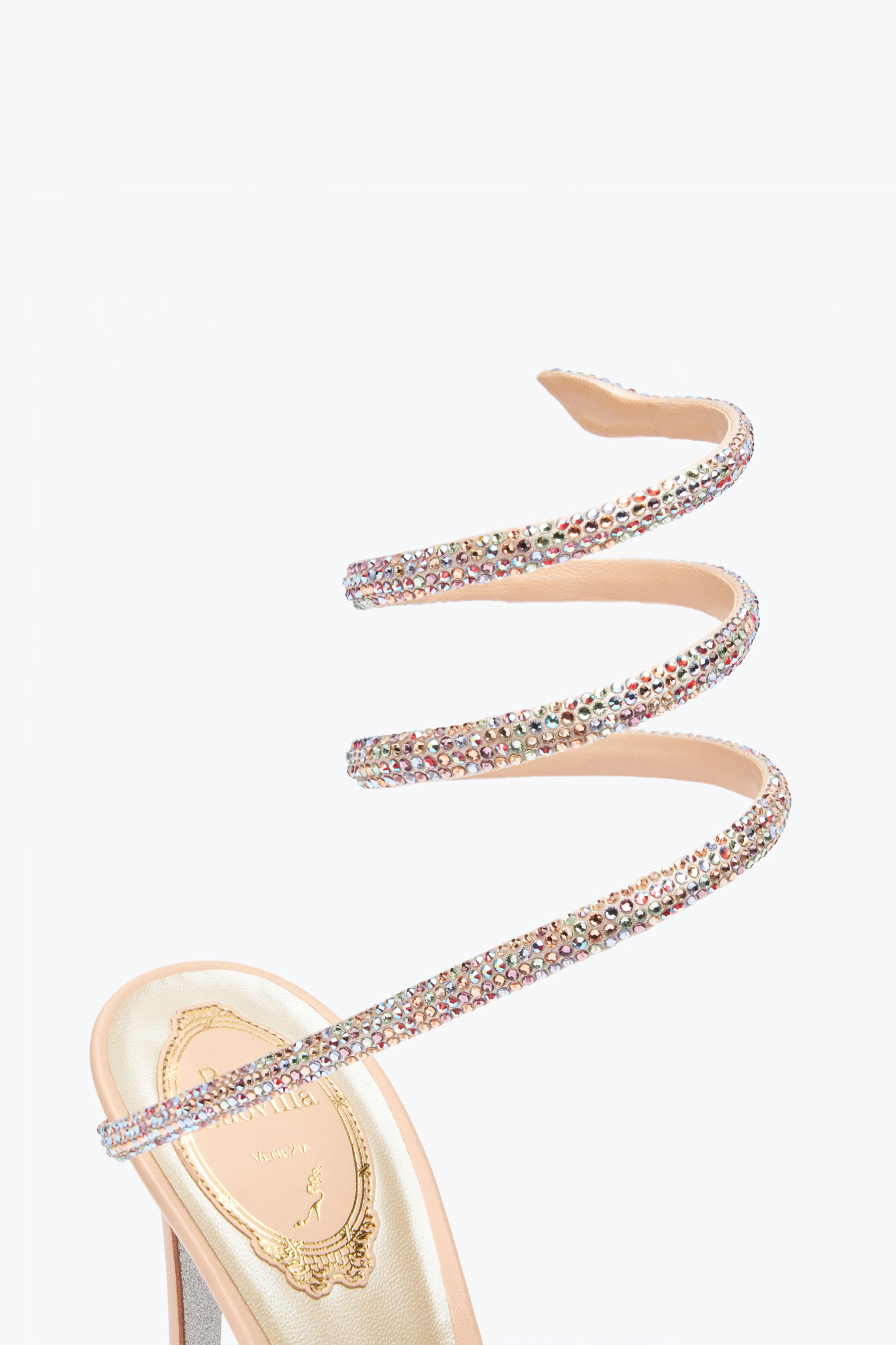 René Caovilla Elegant Pink Sandals Cleo
